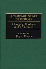 E-book, Academic Staff in Europe, Enders, Jurgen, Bloomsbury Publishing