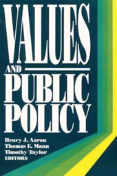 eBook, Values and Public Policy, Brookings Institution Press