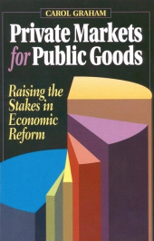 eBook, Private Markets for Public Goods : Raising the Stakes in Economic Reform, Brookings Institution Press
