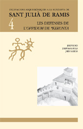 E-book, Excavacions arqueològiques a la muntanya de Sant Juliá de Ramis : 4: Les defenses de Oppidum de Kerunta, Documenta Universitaria