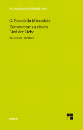 E-book, Kommentar zu einem Lied der Liebe : Zweisprachige Ausgabe, Felix Meiner Verlag