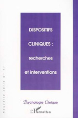 E-book, Dispositifs cliniques : Recherches et interventions, L'Harmattan