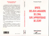 E-book, Effets des jeux langagiers de l'oral sur l'apprentissage de l'écrit, L'Harmattan