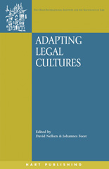 eBook, Adapting Legal Cultures, Hart Publishing