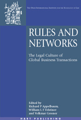 eBook, Rules and Networks, Hart Publishing