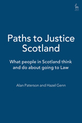 eBook, Paths to Justice Scotland, Hart Publishing
