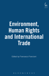 E-book, Environment, Human Rights and International Trade, Hart Publishing