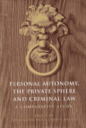E-book, Personal Autonomy, the Private Sphere and Criminal Law : A Comparative Study, Hart Publishing