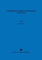 E-book, Commercial Dispute Processing and Japan, Kluwer Law International
