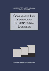 eBook, Comparative Law Yearbook of International Business, Kluwer Law International