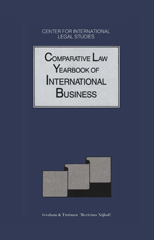 E-book, Comparative Law Yearbook of International Business, Kluwer Law International
