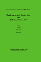 E-book, Environmental Protection and International Law, Kluwer Law International