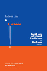 E-book, Labour Law in Canada, Wolters Kluwer