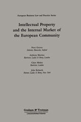 E-book, Intellectual Property and the Internal Market of the European Community, Groves, Peter, Kluwer Law International