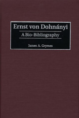 E-book, Ernst von Dohnányi, Grymes, James A., Bloomsbury Publishing