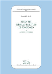 E-book, Studi sui Libri ad edictum di Pomponio, Stolfi, Emanuele, LED