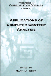 E-book, Applications of Computer Content Analysis, Praeger Publisher