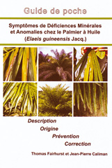 E-book, Symptômes de déficiences minérales et anomalies chez le palmier à huile (Elaeis guineensis Jacq.), Éditions Quae
