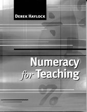 E-book, Numeracy for Teaching, Sage