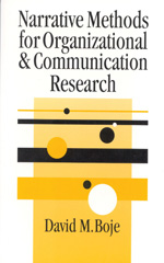 E-book, Narrative Methods for Organizational & Communication Research, Sage