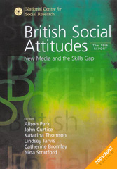 E-book, British Social Attitudes : Public Policy, Social Ties - The 18th Report, Sage