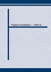 E-book, Positron Annihilation - ICPA-12, Trans Tech Publications Ltd
