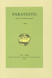 Article, Ho creato una rivista unica al mondo : Lamberto Donati e il Maso Finiguerra (1936-1940), Fabrizio Serra