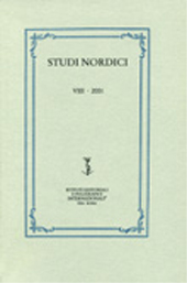 Fascicolo, Studi nordici : XVIII, 2011, Fabrizio Serra