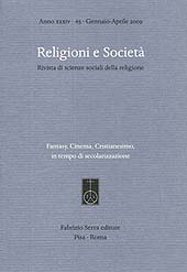 Article, Spirituali non religiosi : uno, nessuno o centomila? Uno studio sui giovani in Italia, Fabrizio Serra