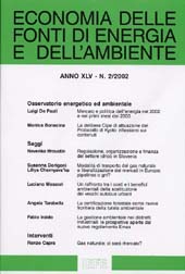 Artículo, La gestione ambientale nei distretti industriali : le prospettive aperte dal nuovo regolamento Emas, Franco Angeli
