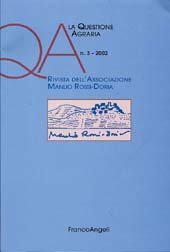 Fascicolo, QA : Rivista dell'Associazione Rossi-Doria. Fascicolo 3, 2002, Franco Angeli