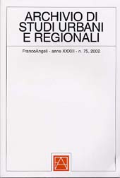 Articolo, Accoppiamenti giudiziosi: quadri di riferimento territoriale e sviluppo locale, Franco Angeli