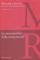 Fascicule, Memoria e ricerca : rivista di storia contemporanea. Fascicolo 10, 2002, Società Editrice Ponte Vecchio  ; Carocci  ; Franco Angeli