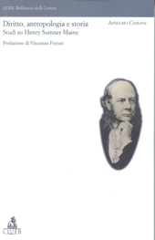 Chapitre, Metodo storico e teoria del progresso. Henry Sumner Maine e la cultura vittoriana, CLUEB