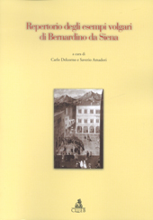Chapter, Repertorio degli esempi volgari di Benardino da Siena : Premessa, CLUEB