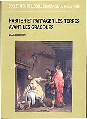 E-book, Habiter et partager les terres avant les Gracques, Hermon, Ella, École française de Rome