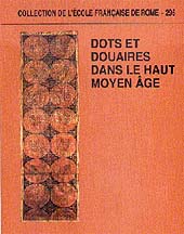 E-book, Dots et douaires dans le haut Moyen Âge, École française de Rome