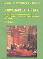 Capítulo, V. Secrétariats de curie, École française de Rome