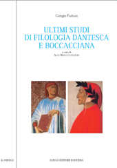 E-book, Ultimi studi di filologia dantesca e boccacciana, Longo