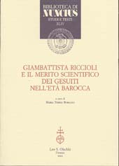 Chapter, Riccioli nella cultura bolognese del suo tempo, L.S. Olschki