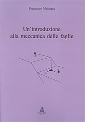 eBook, Un'introduzione alla meccanica delle faglie, Mulargia, Francesco, CLUEB