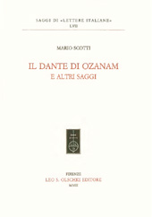 E-book, Il Dante di Ozanam e altri saggi, L.S. Olschki