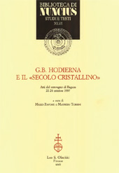 Capitolo, G.B. Hodierna e la cultura scientifica napoletana del XVII secolo, L.S. Olschki