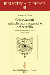 E-book, Osservazioni sulle divisioni organiche del cervello, Maine de Biran, L.S. Olschki