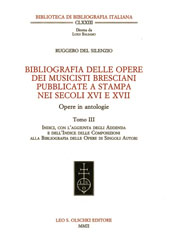 Capitolo, Tomo III., L.S. Olschki