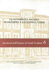 Chapitre, La sensibilità sociale e culturale di Giuseppina Strepponi Verdi, Istituto di studi verdiani