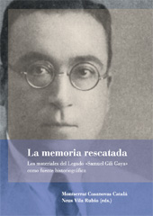 eBook, La memoria rescatada : los materiales del legado Samuel Gili Gaya como fuente historiográfica, Edicions de la Universitat de Lleida