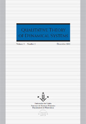 Issue, Qualitative Theory of Dynamical Systems : 3, 2, 2002, Edicions de la Universitat de Lleida