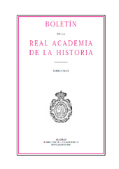 Fascicule, Boletín de la Real Academia de la Historia : CXCIX, II, 2002, Real Academia de la Historia