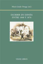 E-book, Escribir en España entre 1840 y 1876, Visor Libros